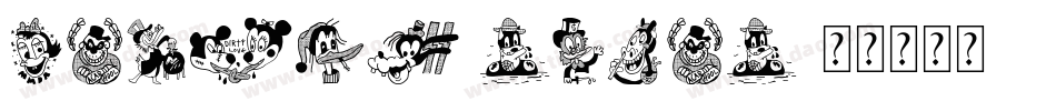Disney Comic字体转换